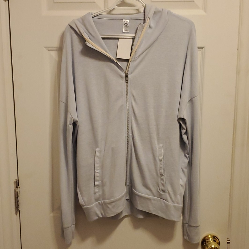 Light zip up hoodie